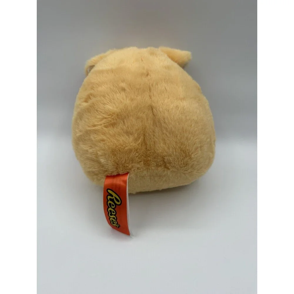 NEW 10 in Dan Dee Reese's Heart Bear Plush Stuffed Animal Toy Tan Orange Cute